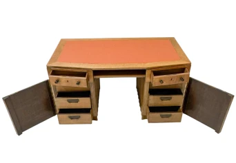 Art Deco Amsterdamse School Desk by Hildo Krop for Gebroeders Monsieur Steenwijk